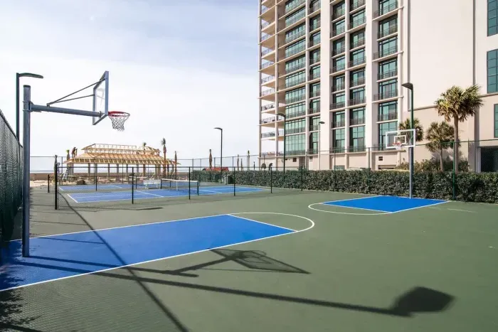 Basketball courts