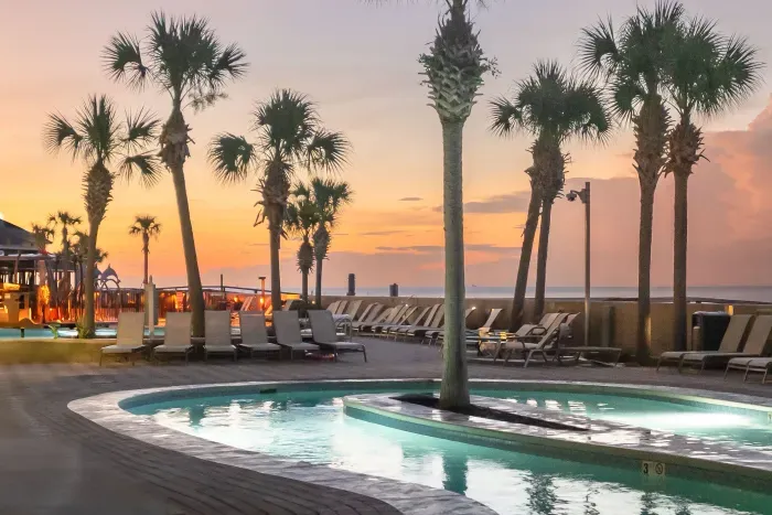 Lazy River at Twilight