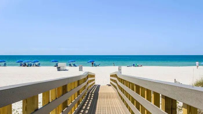 Beach boardwalk
