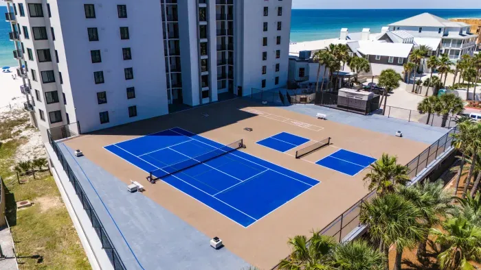 Tennis and pickle ball courts