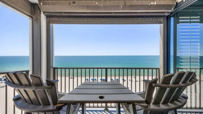 Private balcony