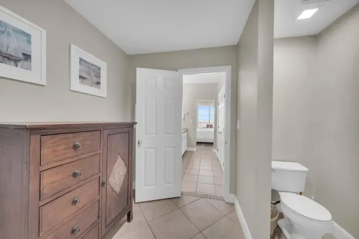 Primary Bathroom View Of Dual Vanity