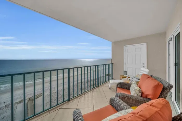 Balcony with Gulf view!