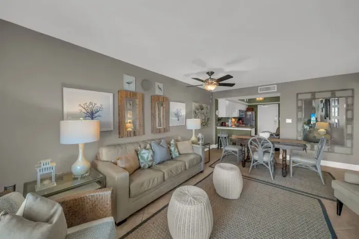 Living Room with sofa sleeper