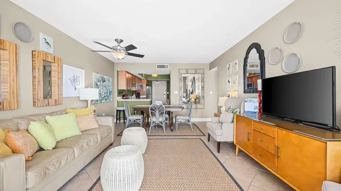 Living room from the balcony