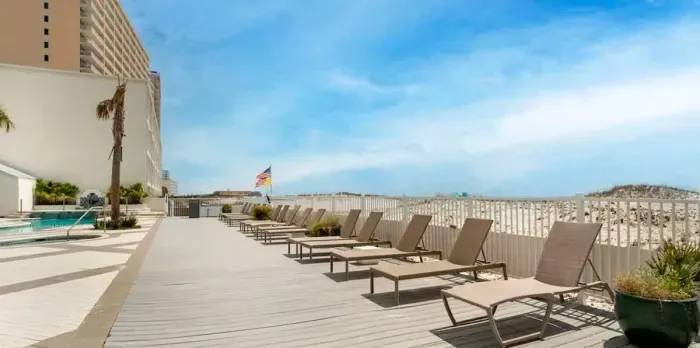 Sun Deck at The Best Western