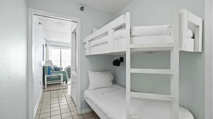 Twin over twin hallway bunk