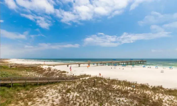 View from the private balcony