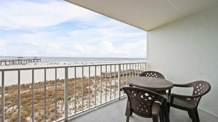 Balcony with Gulf view