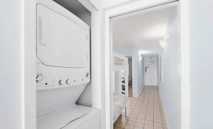 Washer and dryer in unit