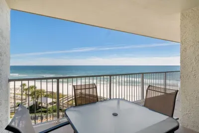 Private balcony with Gulf view