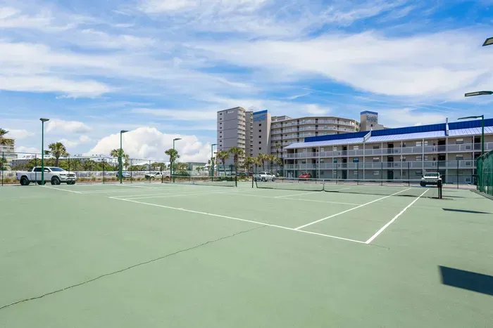 Tennis courts