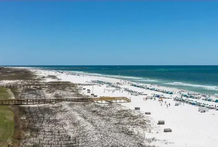 Beach in front of Lighthouse