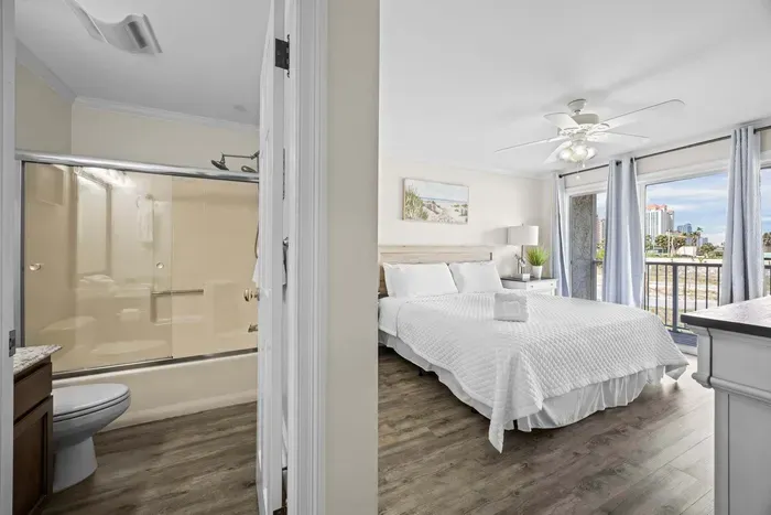 Hallway looking into primary