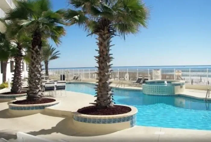 Outdoor Pool Overlooking The Beach