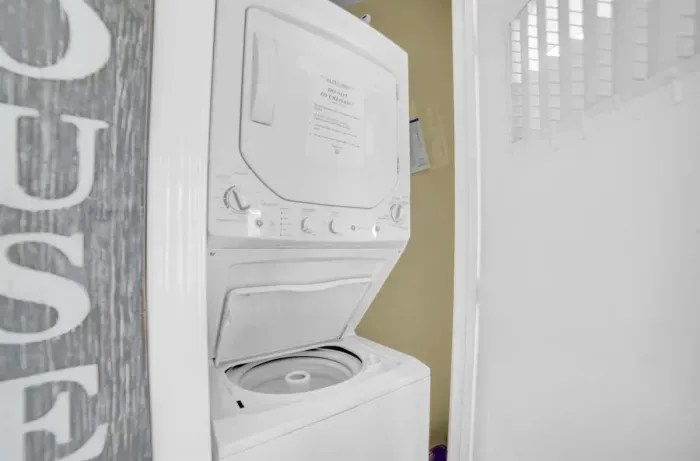 Washer and dryer in unit