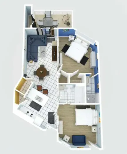 Floor Plan Harbour Place 504