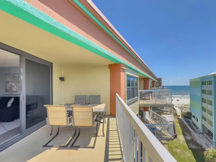 View of Gulf from balcony