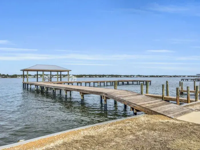Sea Oats fishing and boat slip