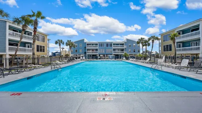 Outdoor community pool