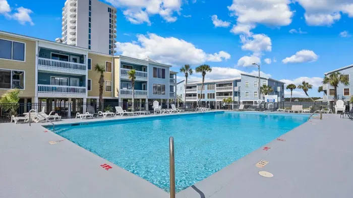 Outdoor community pool