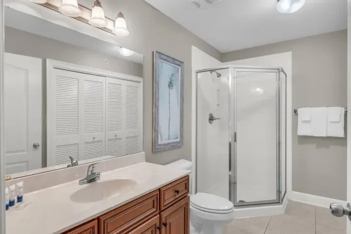 4th bathroom with walk in shower