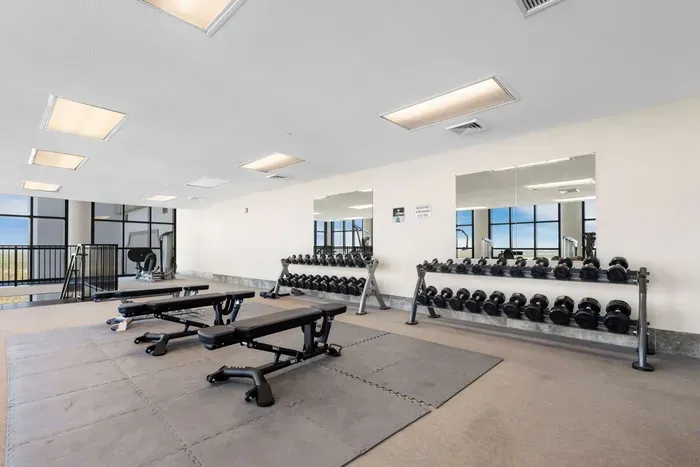 On site fitness center