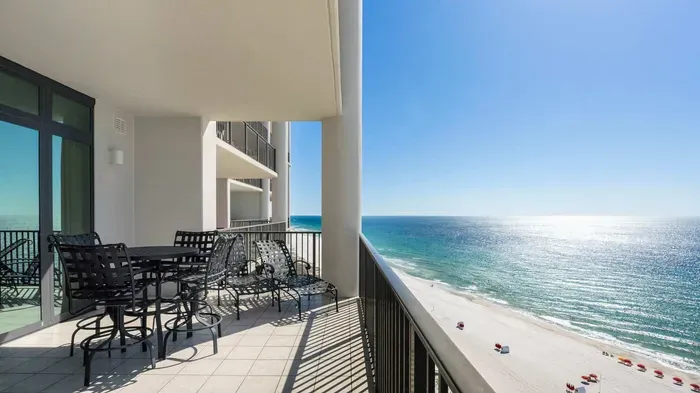 Beautiful views from 15th floor balcony