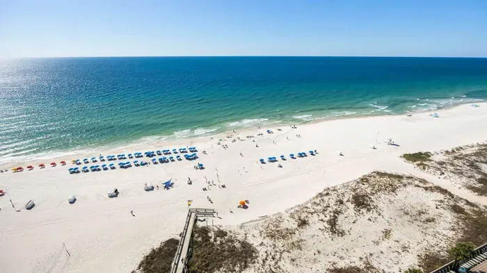 View from private balcony