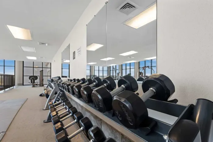 On site fitness center