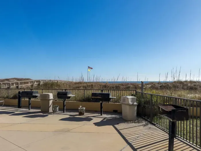 Grilling Area on Pool Deck