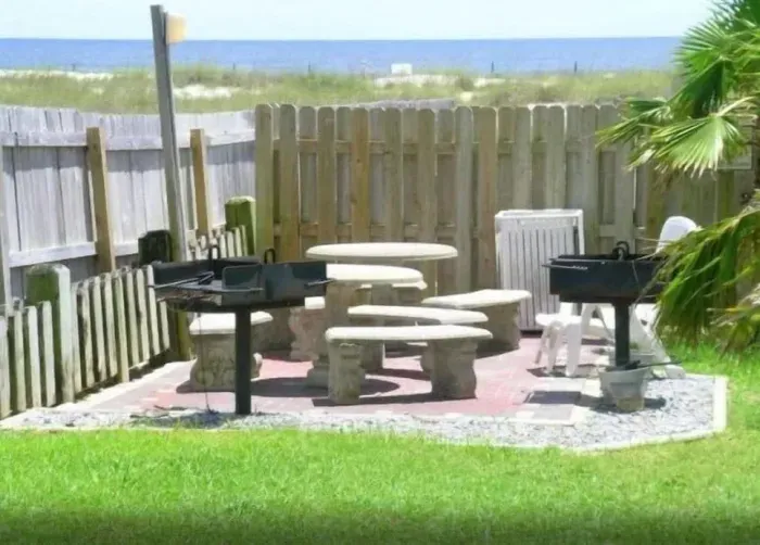 Grilling area