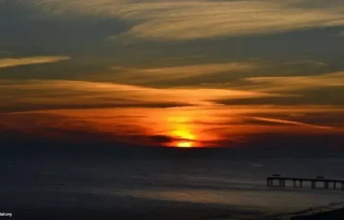 Sunset from the Balcony