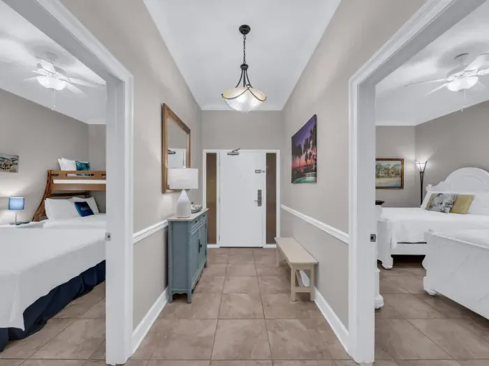 Entrance to the unit