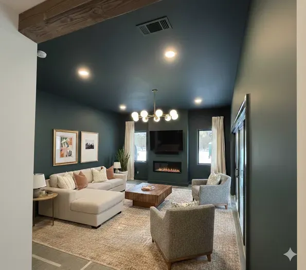 Updated Living Room Rendering