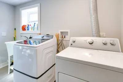 Laundry Room: Enjoy the convenience of in-home laundry with modern machines and ample space!
