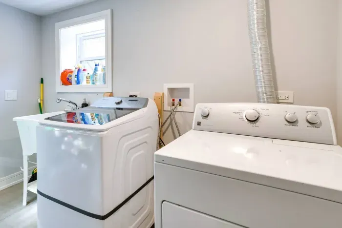 Laundry Room: Enjoy the convenience of in-home laundry with modern machines and ample space!