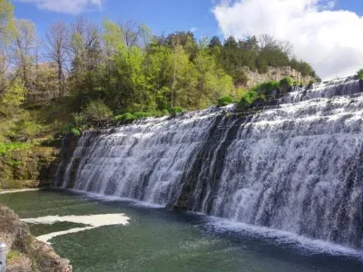 Thunderbay Falls: Experience nature's symphony with stunning waterfalls and vibrant greenery!