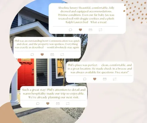 Guest Reviews: Raved about Phil's hospitality and pristine accommodations—are you ready for an amazing stay?