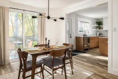 Dining Room: Bright and inviting, perfect for intimate meals and laughter-filled gatherings!