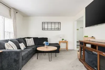 Living Room: Stylish space with plush seating and natural light for unforgettable gatherings!