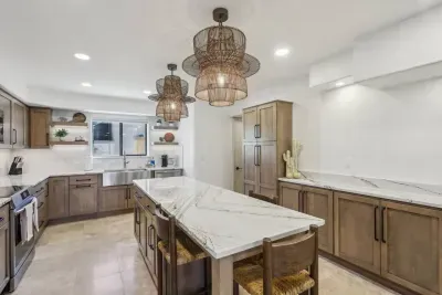 Gourmet Kitchen: Whip up culinary delights in this spacious kitchen with elegant finishes!