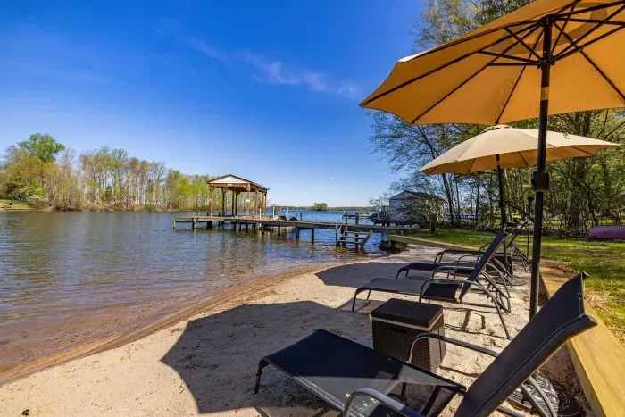 The Private Dock: Your gateway to adventure on Lake Anna.
