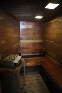 Relax in the sauna after a great day on the slopes or  hiking on the mountain trails.