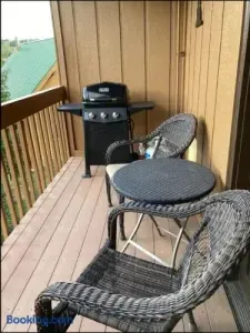 Private Balcony with BBQ Grill
