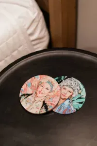 And because Camp Kindred doesn’t take itself too seriously, we’ve sprinkled in golden moments of humor — literally. Raise a glass on our Golden Girls coasters and toast to friendship, laughter, and lake days well spent