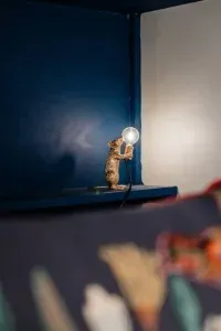 If you spot a mouse down here, don’t worry—he’s just helping light the way