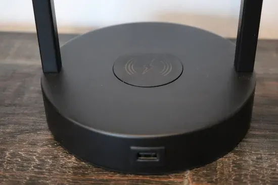 Many of the bedrooms have lamps on the nightstands, which have both wireless charging capabilities and USB charging ports.