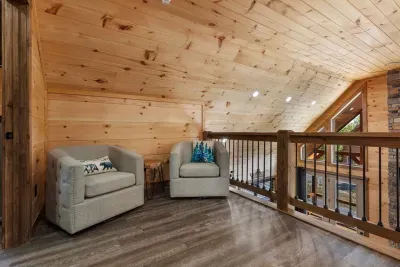 Break away for a night cap or to read your favorite book.