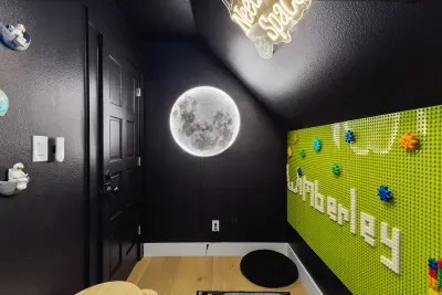 Moonlight in Kids Playroom